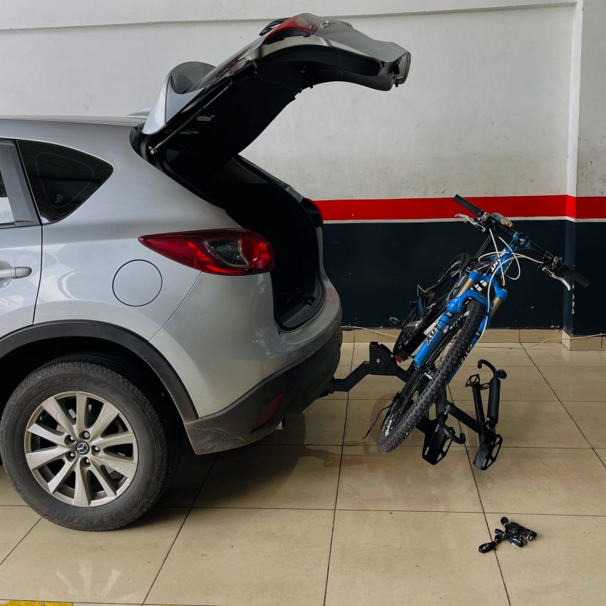 Portabicicletas de tiro para 3 bicis - Imagen 4