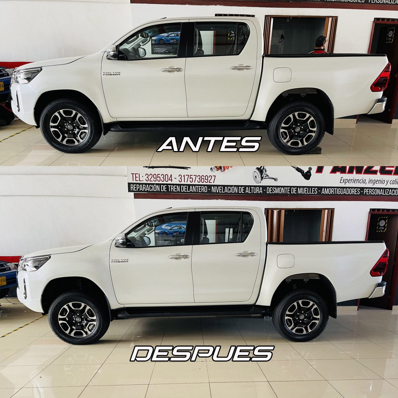 Suspensión Dobinsons Toyota Hilux Revo 2015ON (QUICK RIDE)