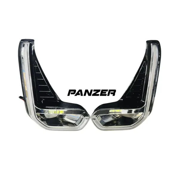 Luz drl cromada exploradora Toyota hilux revo