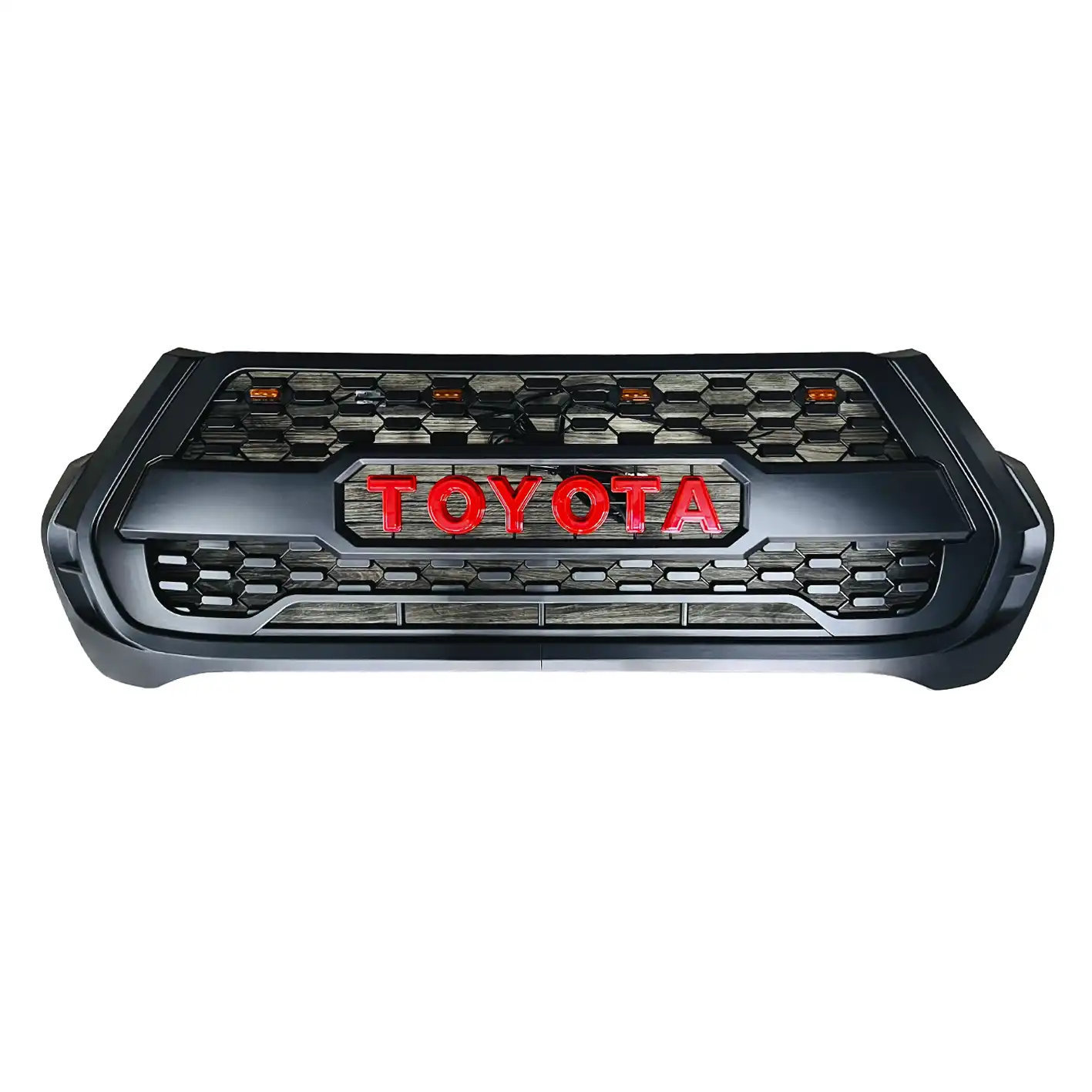 Persiana de Lujo con luz led toyota Hilux revo