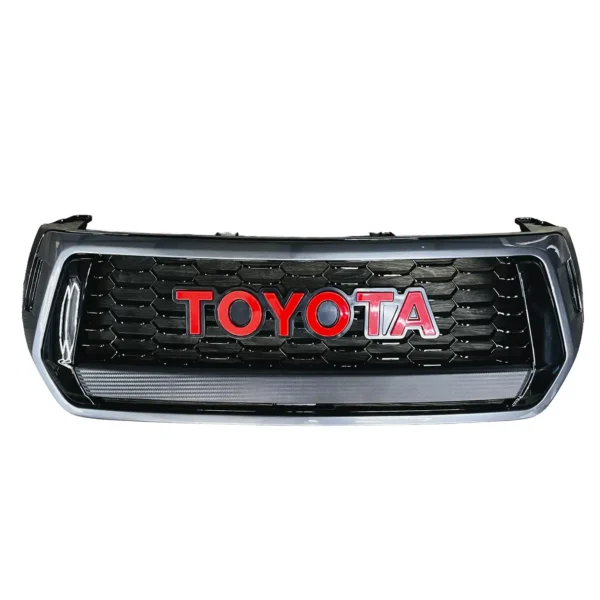 Persiana de Lujo Negro con gris toyota Hilux Revo